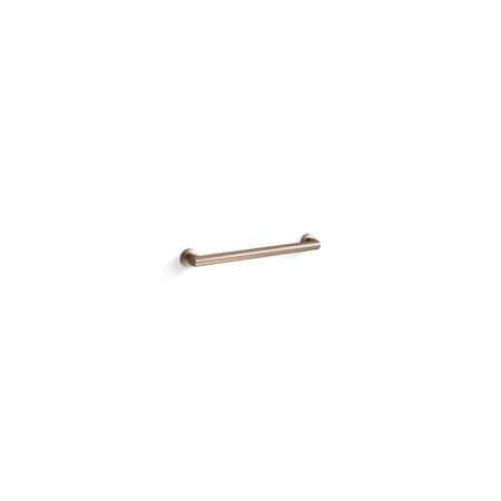 Kohler 20.375 in L, Zinc, Vibrant Brushed Bronze K-25160-BV
